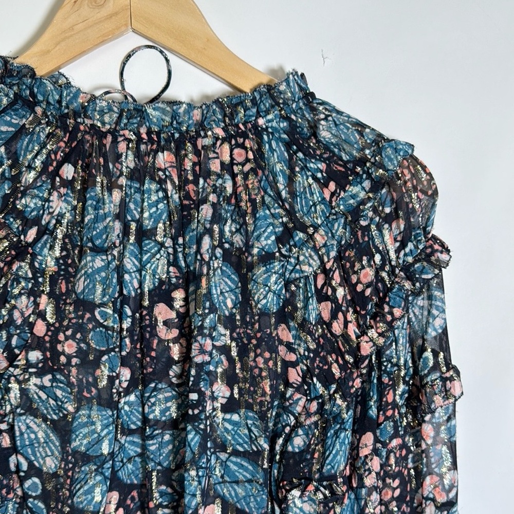 Ulla Johnson Roma Blouse Size 0 Silk - Picture 6 of 12